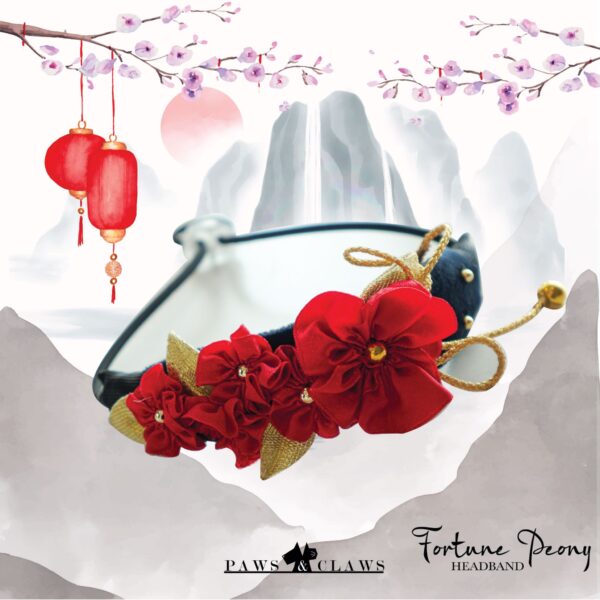 Fortune Peony (Headband)